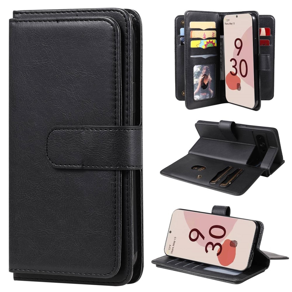 Google Pixel 7 Pro Wallet Cover Multi-slot Black