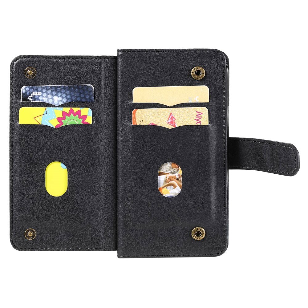 Google Pixel 7 Pro Wallet Cover Multi-slot Black