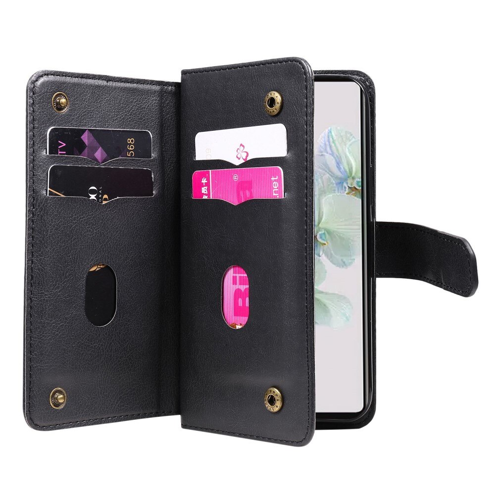 Google Pixel 7 Wallet Cover Multi-slot Black