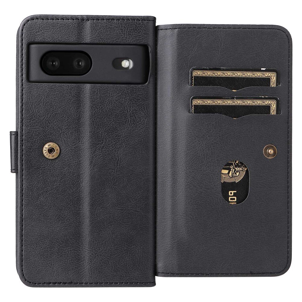 Google Pixel 7 Wallet Cover Multi-slot Black