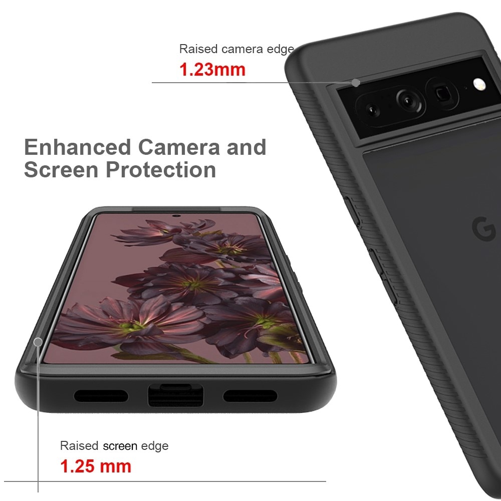 Google Pixel 7 Pro Full Cover Case Black