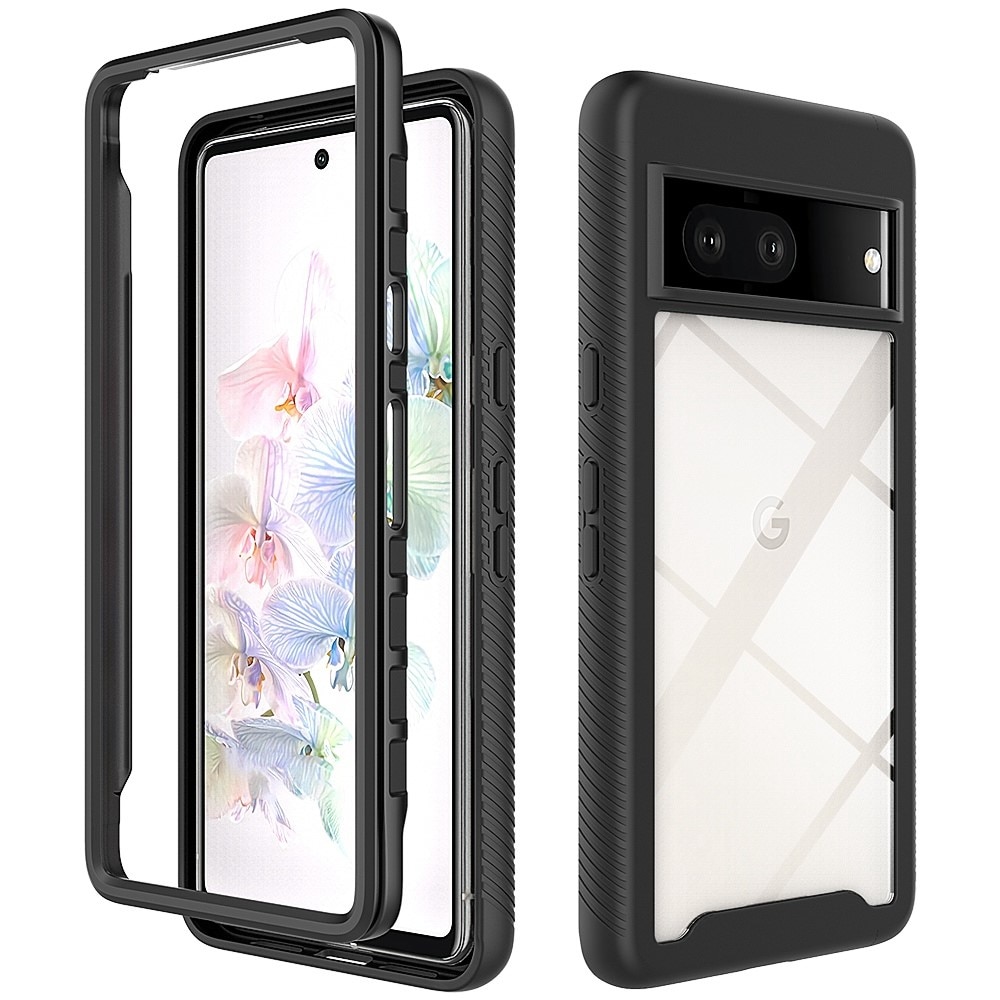 Google Pixel 7 Full Cover Case Black