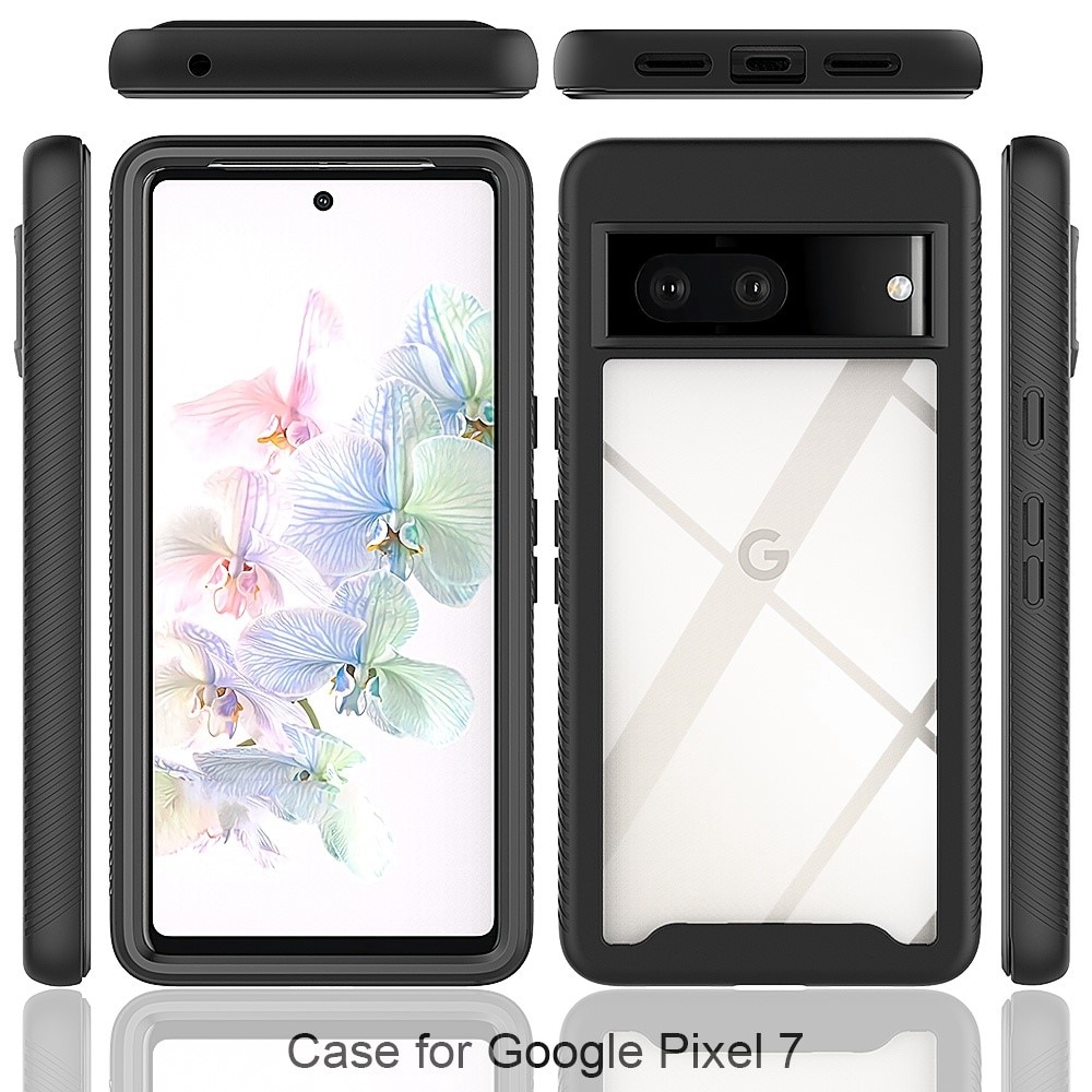 Google Pixel 7 Full Cover Case Black