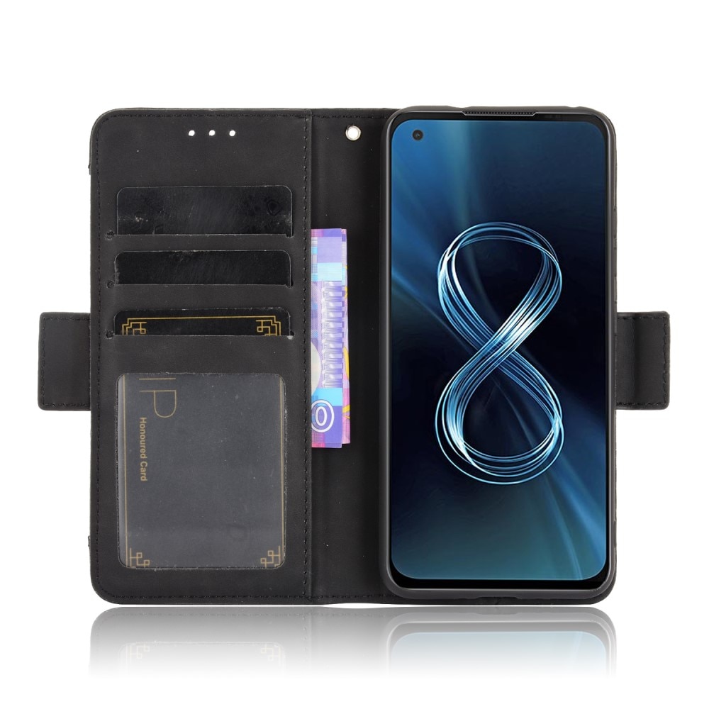 Asus ZenFone 8 Multi Wallet Case Black