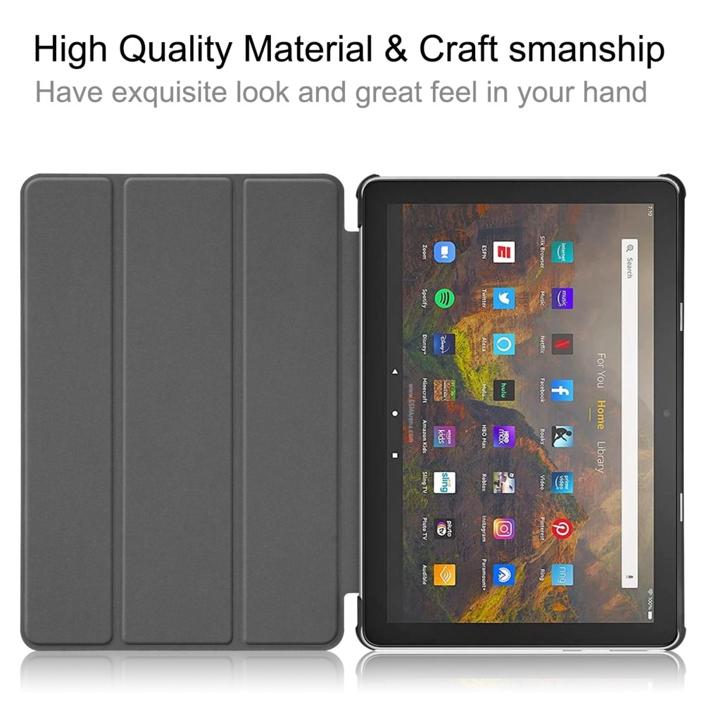 Amazon Fire HD 10 (2021) Tri-Fold Cover Black