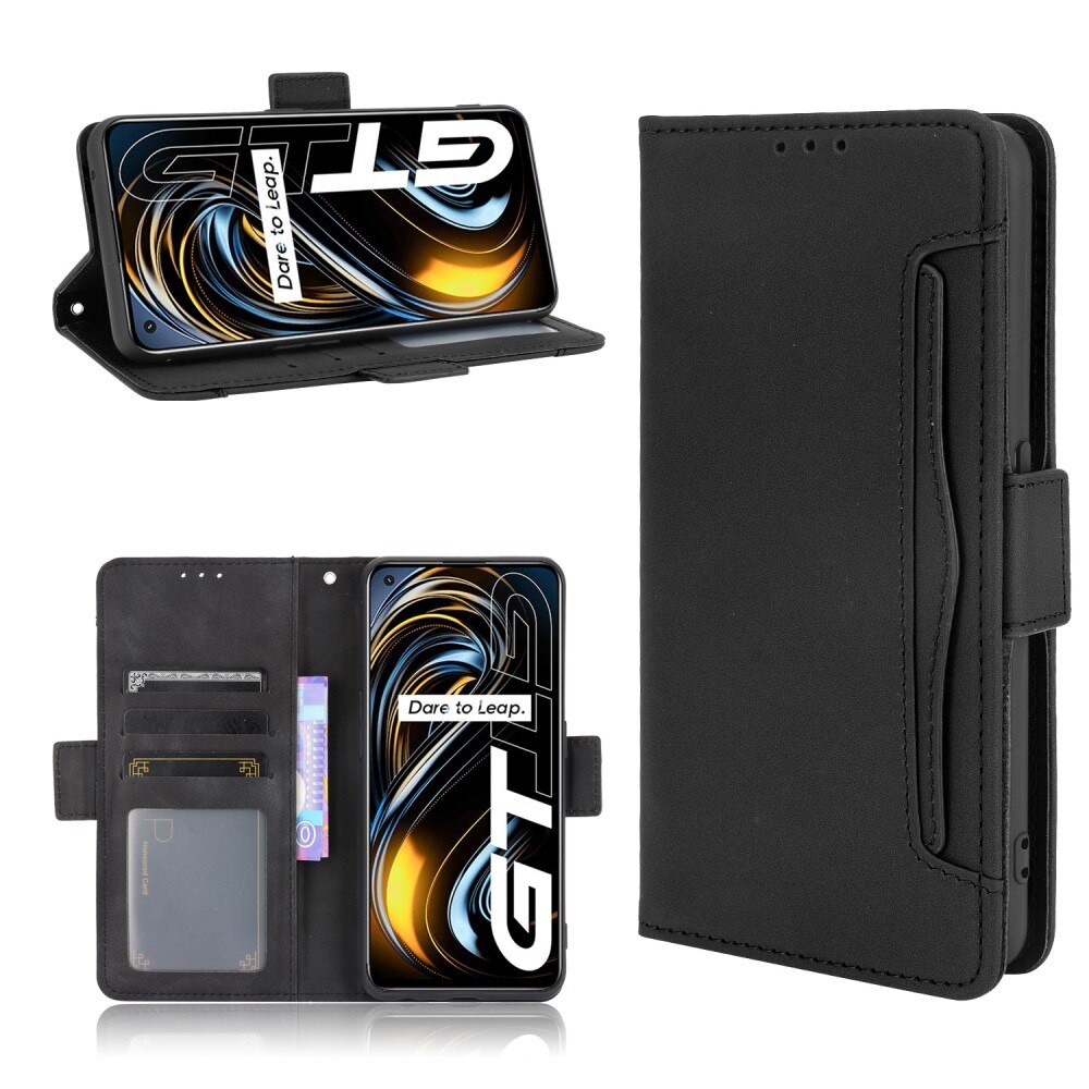 Realme GT 5G Multi Wallet Case Black