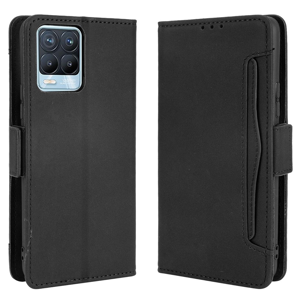 Realme 8/8 Pro Multi Wallet Case Black