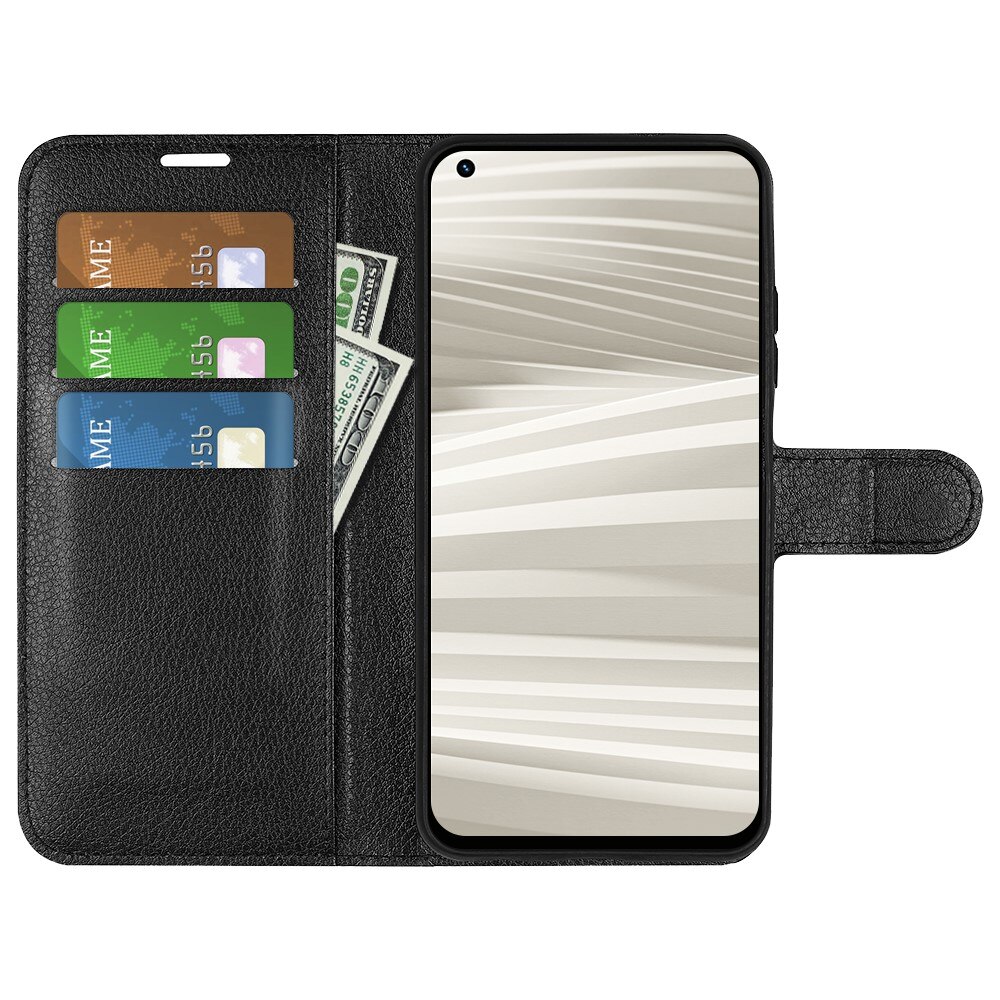 Realme GT 2 Pro Wallet Book Cover Black