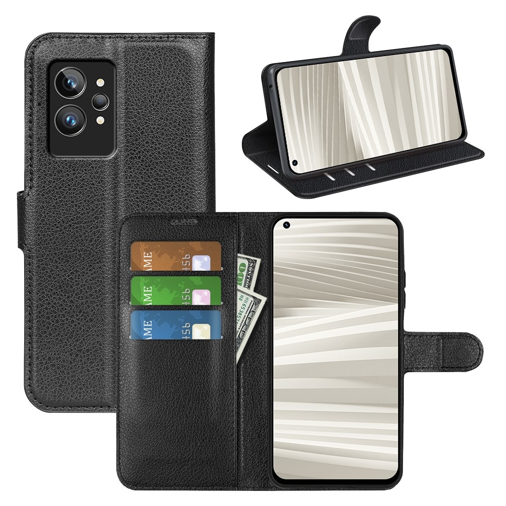 Realme GT 2 Pro Wallet Book Cover Black