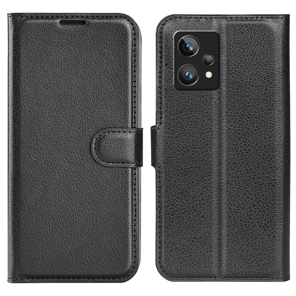 Realme 9 Pro Plus Wallet Book Cover Black