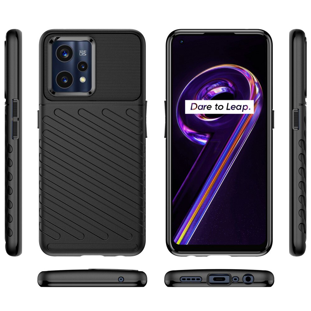 Realme 9 Pro Plus Thunder TPU Case Black