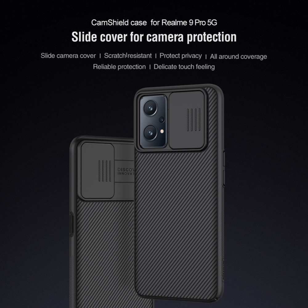 OnePlus/Realme OnePlus Nord CE 2 Lite 5G/9 Pro CamShield Case Black