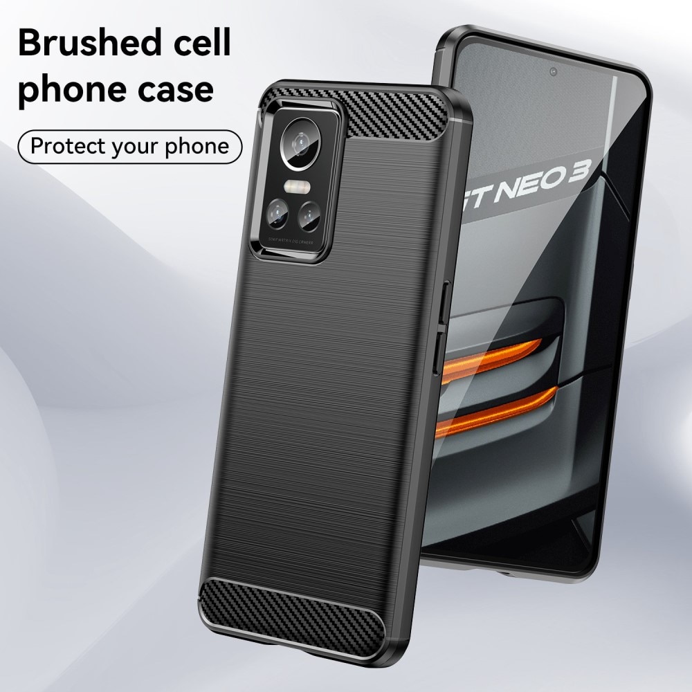 Realme GT Neo 3 Brushed TPU Case Black