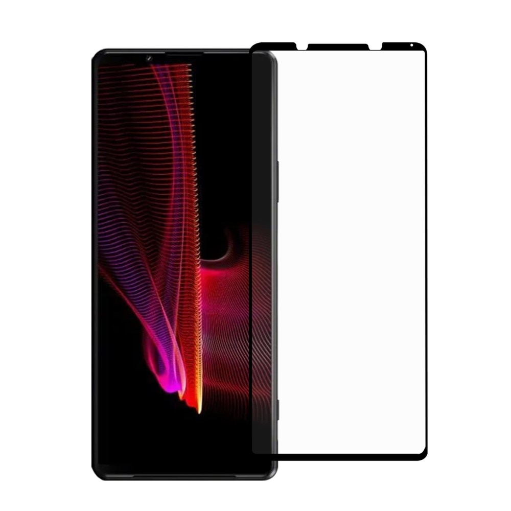 Sony Xperia 1 III Tempered Glass Full Cover Black