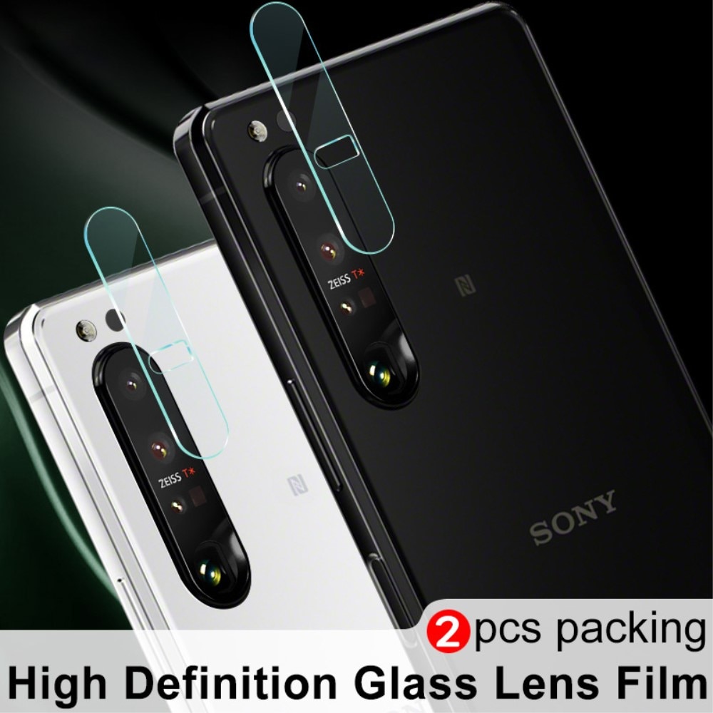 Sony Xperia 1 III Tempered Glass Lens Protector (2-pack)