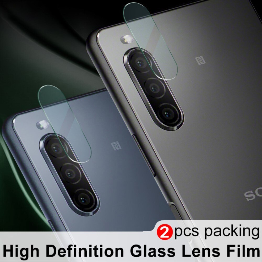 Sony Xperia 10 III Tempered Glass Lens Protector (2-pack)