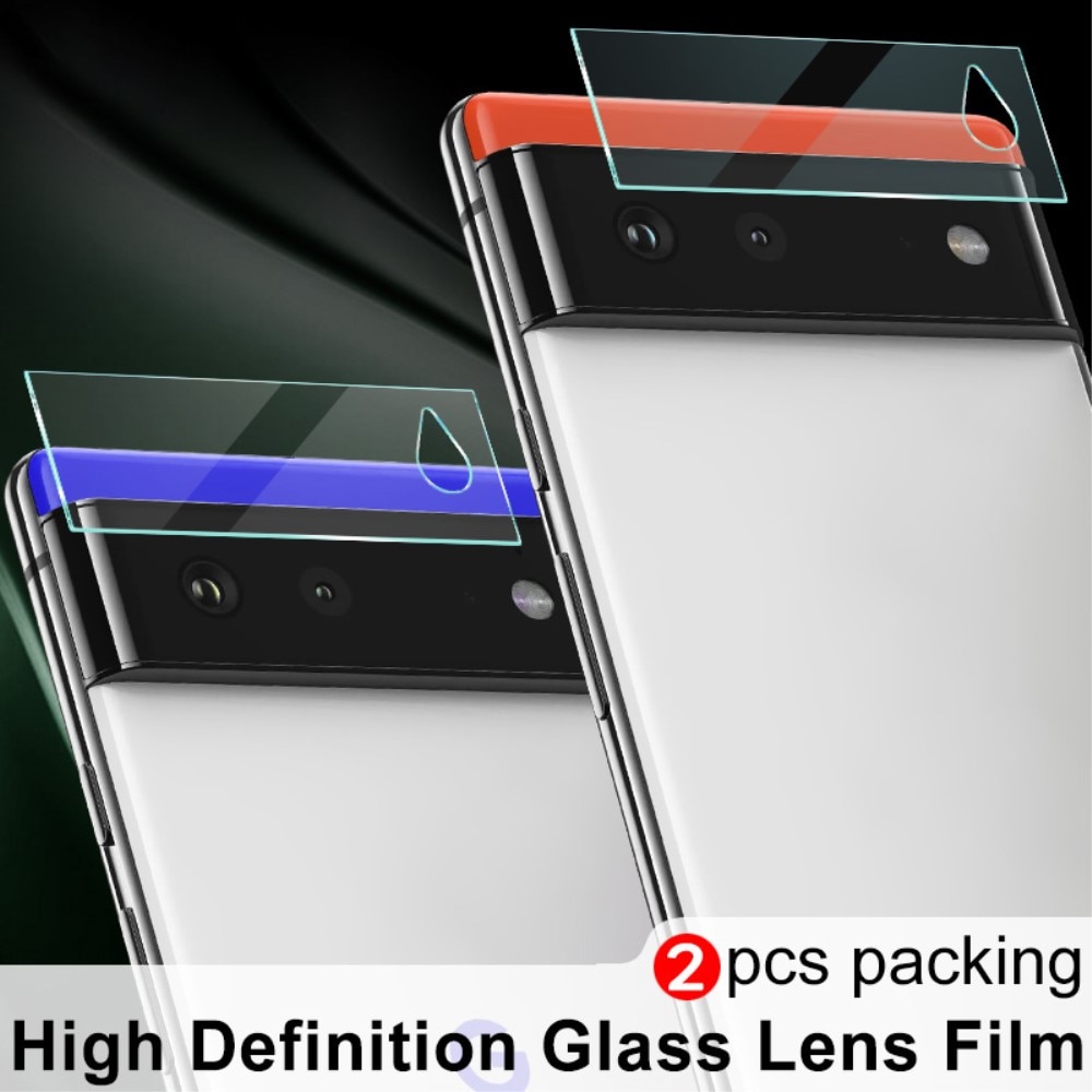 Google Pixel 6 Tempered Glass Lens Protector (2-pack)