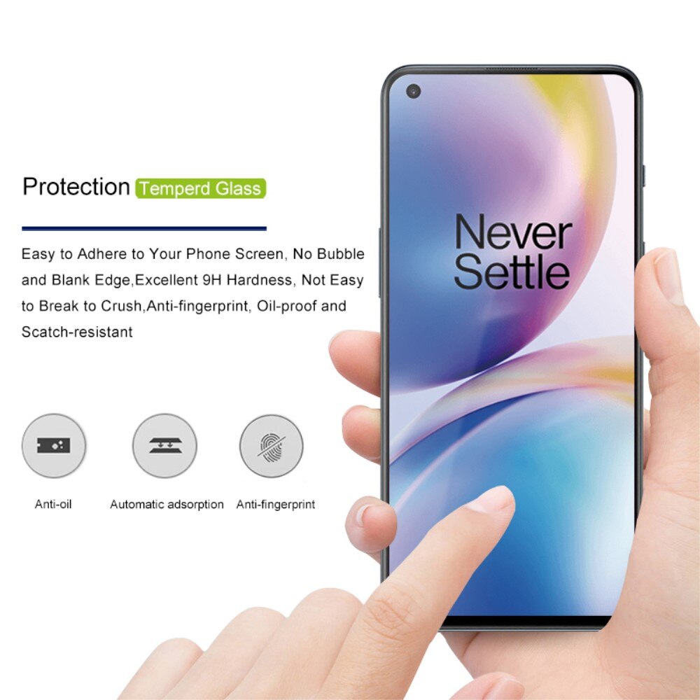 OnePlus Nord 2 5G Tempered Glass Full Cover Black