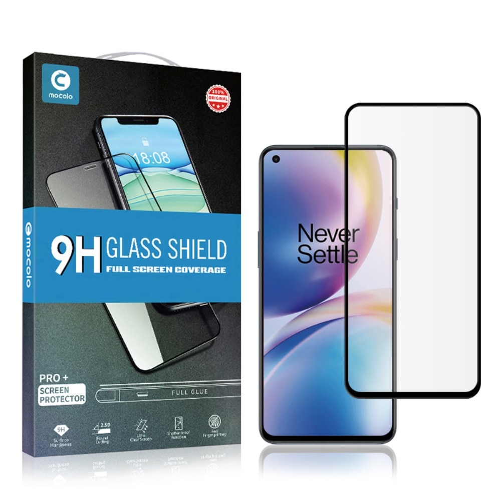 OnePlus Nord 2 5G Tempered Glass Full Cover Black