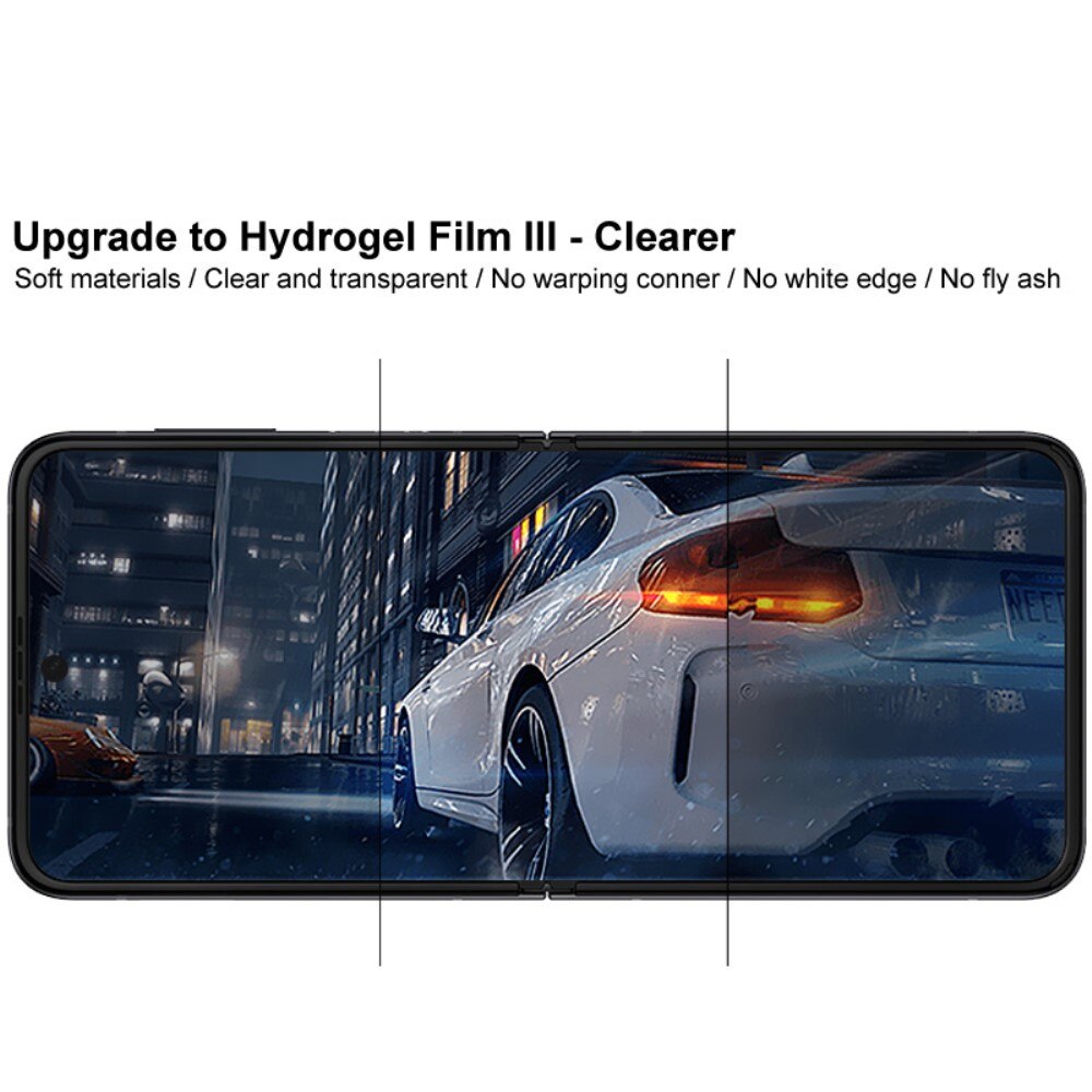 Samsung Galaxy Z Flip 4/Galaxy Z Flip 3 Hydrogel Full-Cover Screen Protector