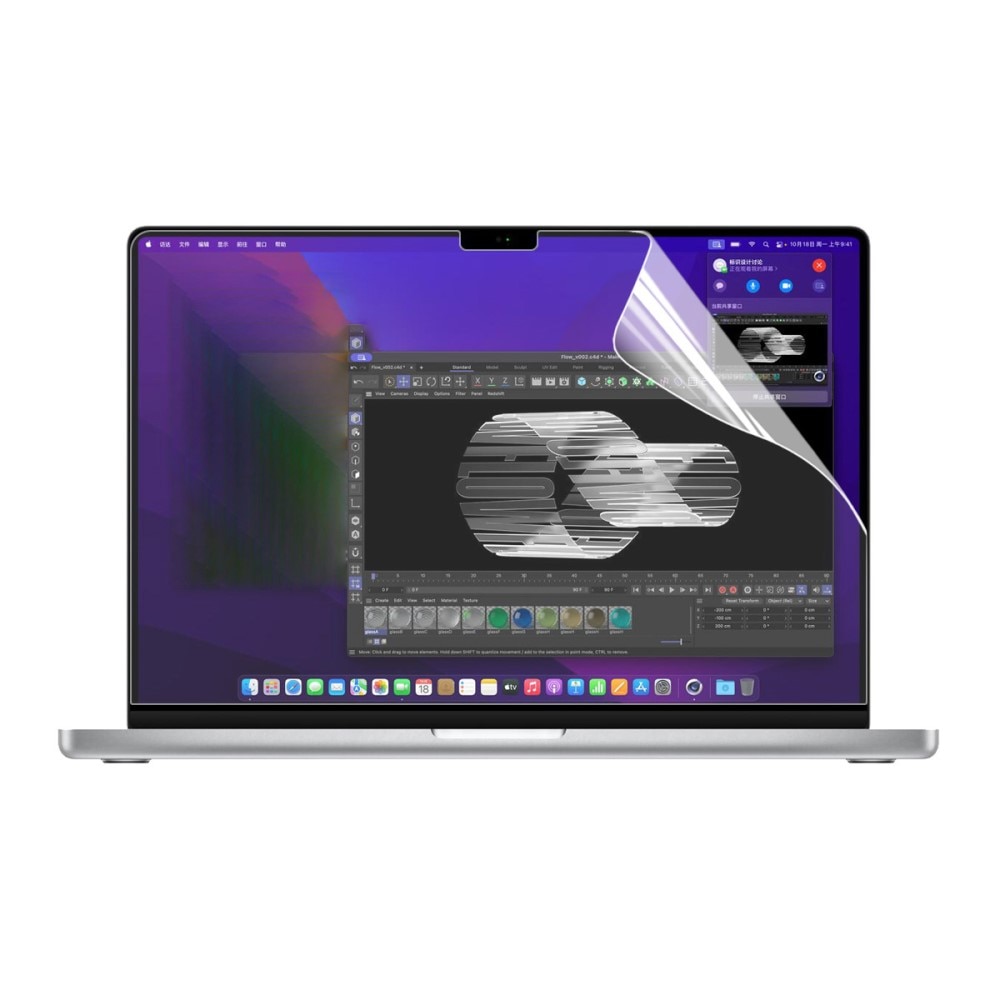 Screen Protector Macbook Pro 14.2 2021 Transparent