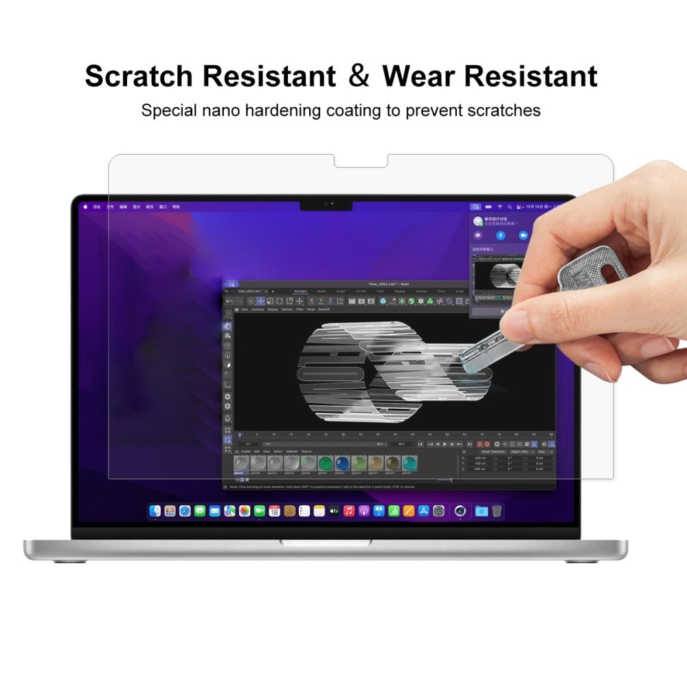Screen Protector Macbook Pro 14.2 2021 Transparent