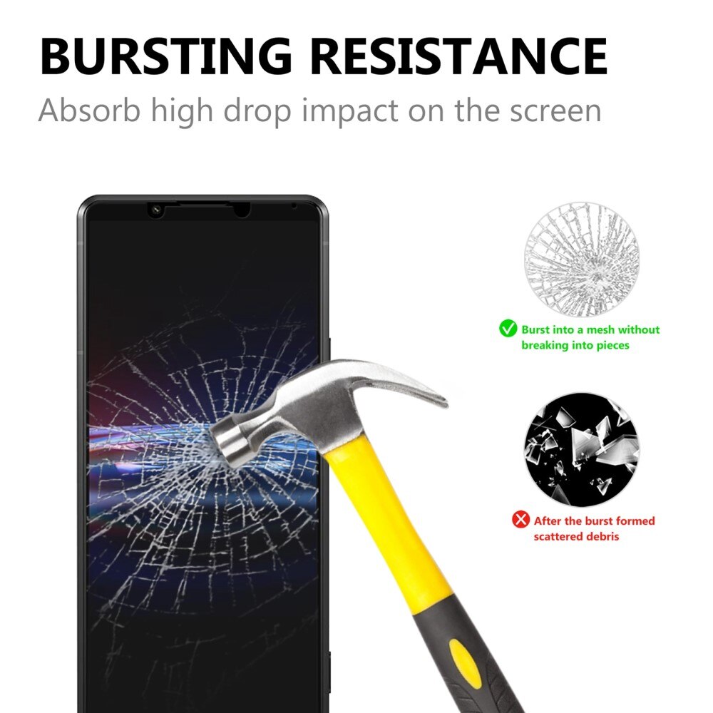 Sony Xperia Pro-I Tempered Glass Full Cover Black