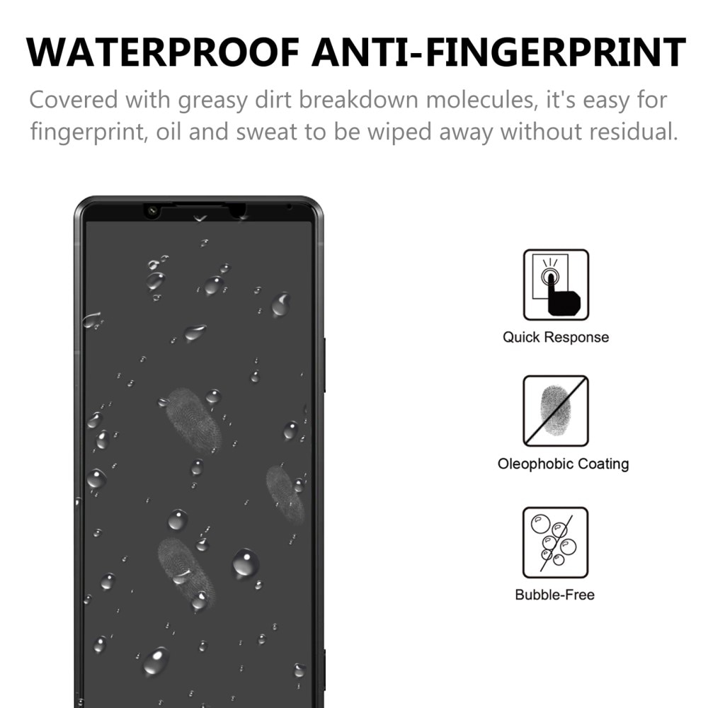 Sony Xperia Pro-I Tempered Glass Full Cover Black
