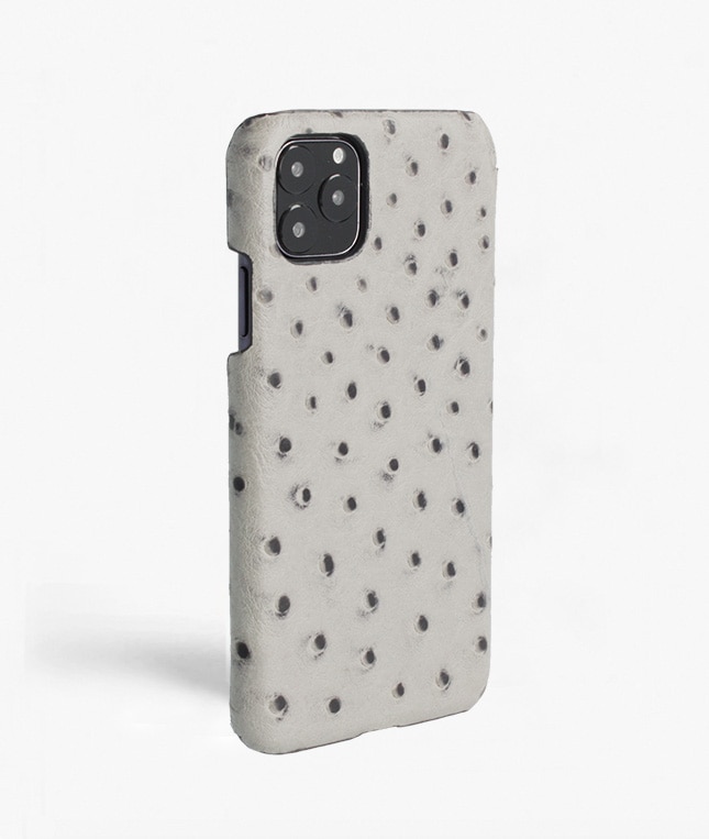 iPhone 11 Pro Max Case Ostrich Grey