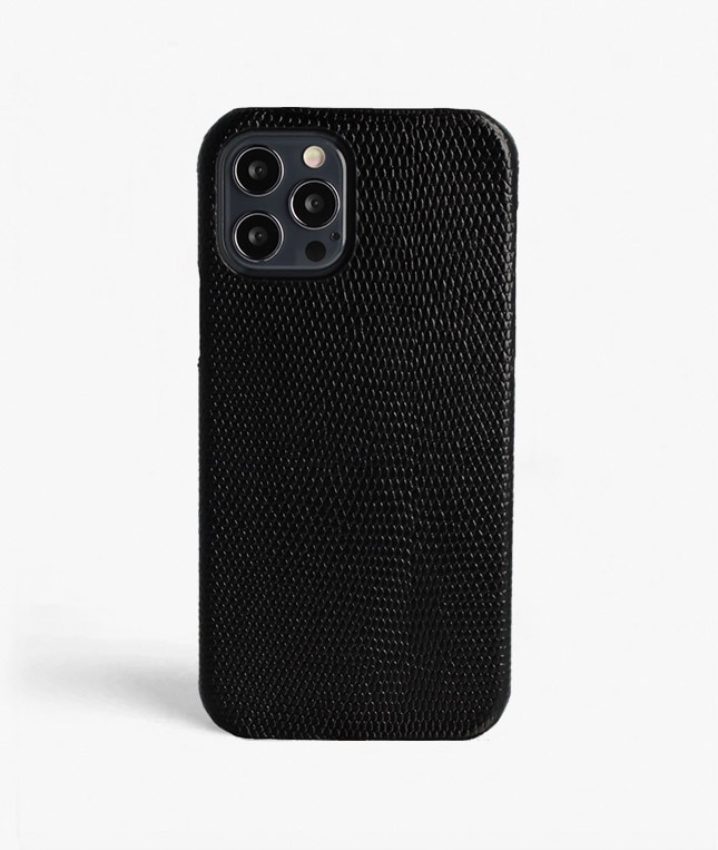 iPhone 12 Pro Max Case Lizard Black