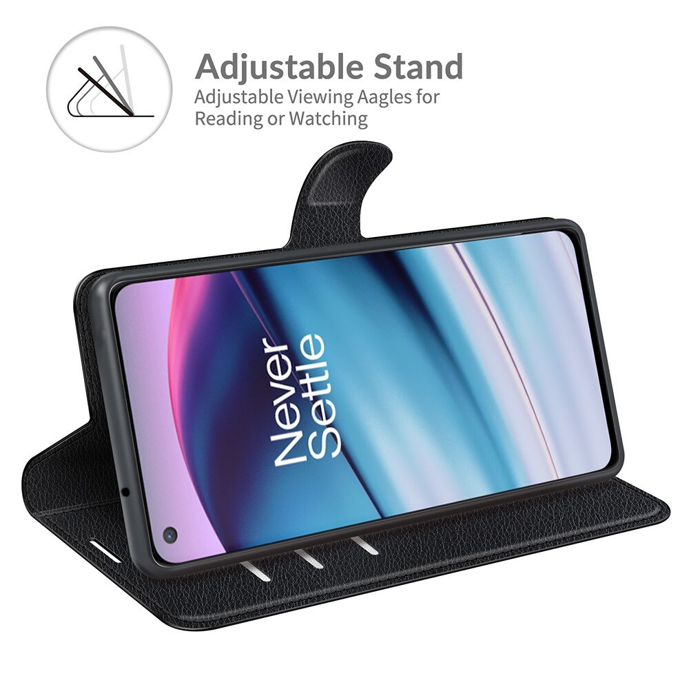  OnePlus Nord CE 5G Wallet Book Cover Black