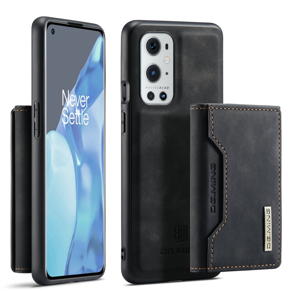 OnePlus 9 Pro Magnetic Card Slots Case Black