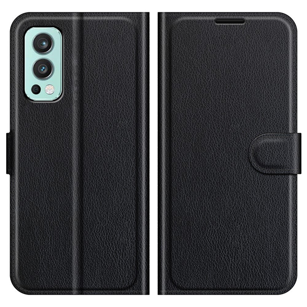 OnePlus Nord 2 5G Wallet Book Cover Black