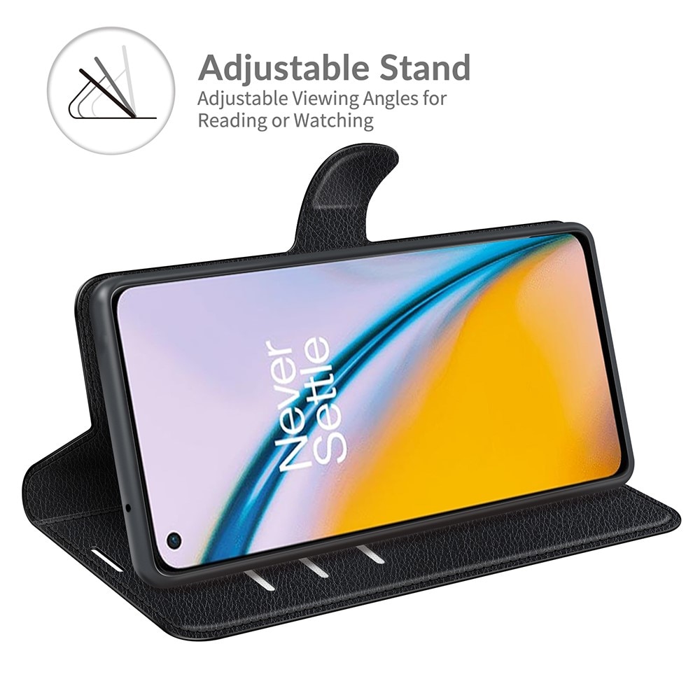  OnePlus Nord 2 5G Wallet Book Cover Black