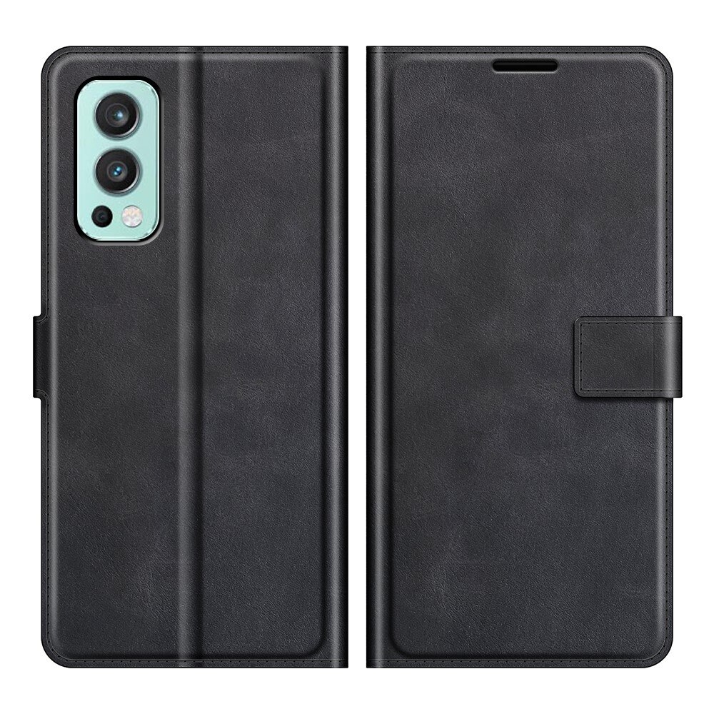 OnePlus Nord 2 5G Leather Wallet Black