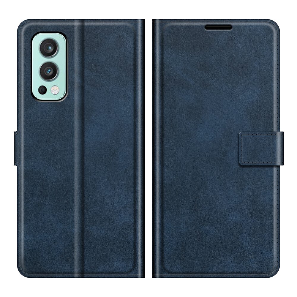 OnePlus Nord 2 5G Leather Wallet Blue