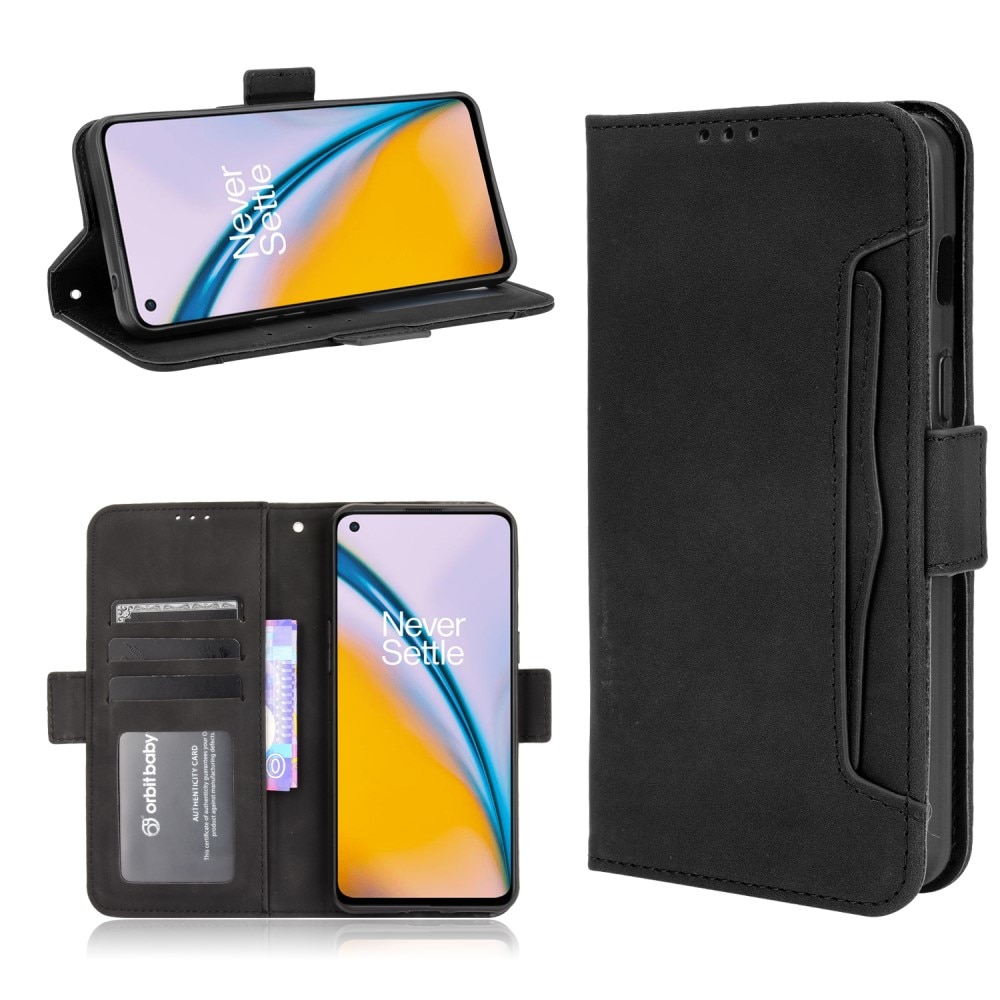 OnePlus Nord 2 5G Multi Wallet Case Black