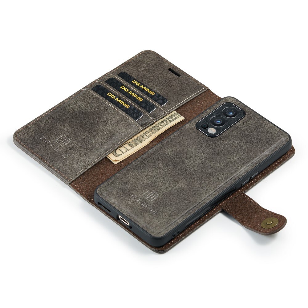 OnePlus Nord 2 5G Magnet Wallet Brown