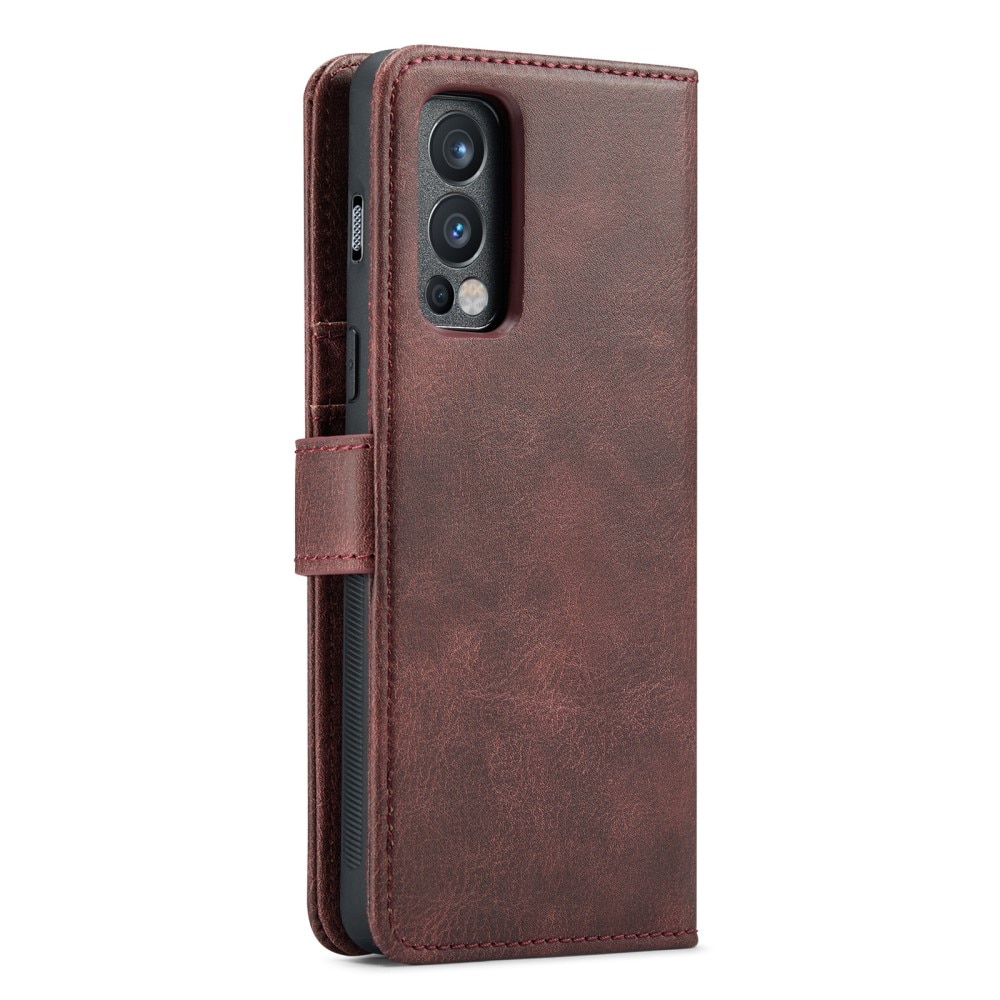 OnePlus Nord 2 5G Magnet Wallet Red