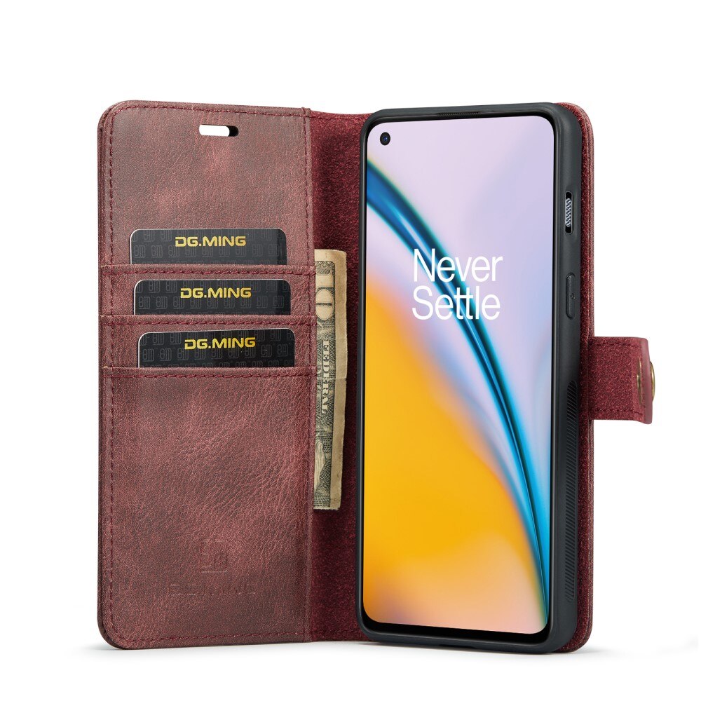 OnePlus Nord 2 5G Magnet Wallet Red