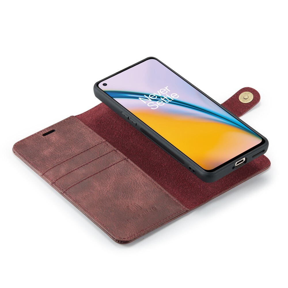 OnePlus Nord 2 5G Magnet Wallet Red