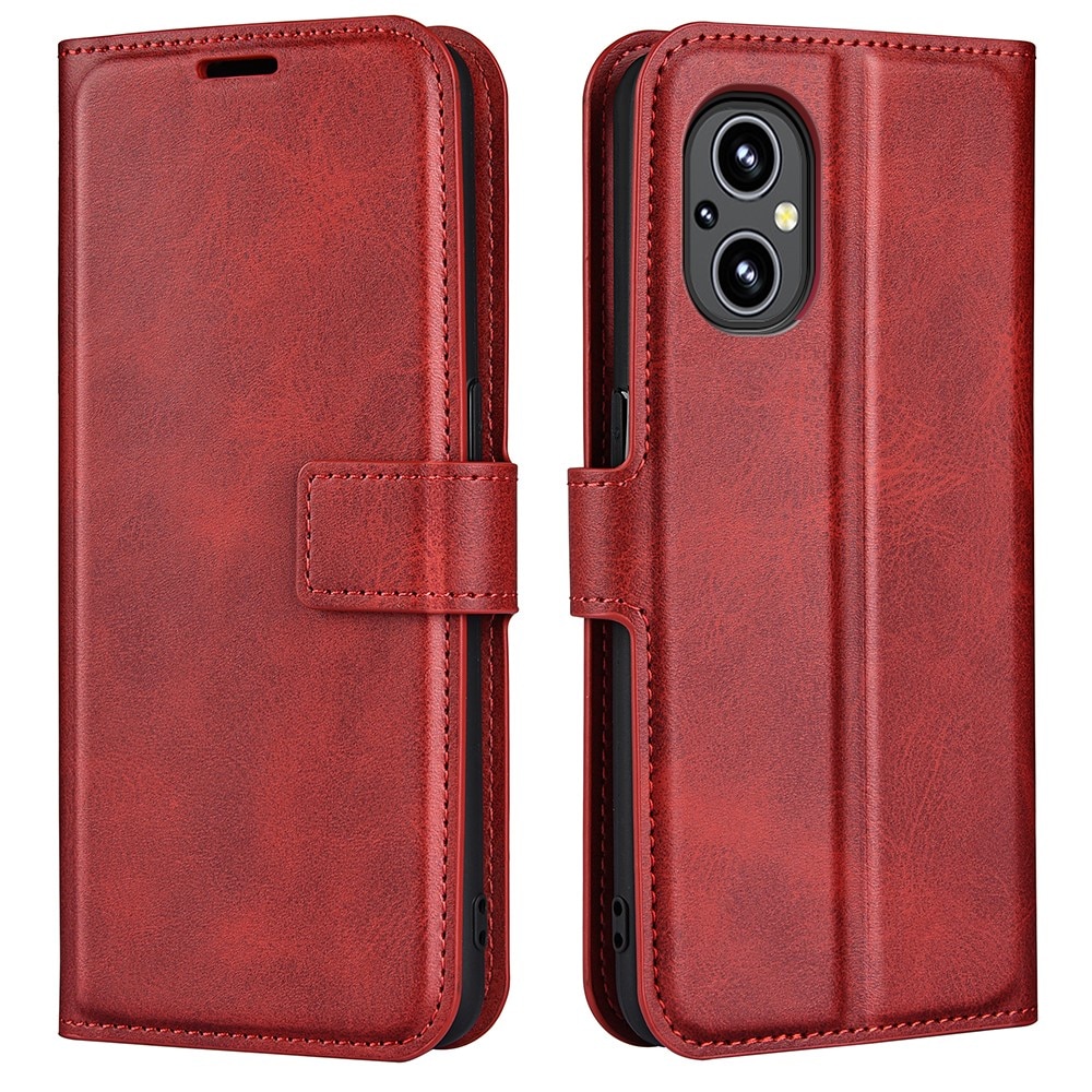 OnePlus Nord N20 Leather Wallet Red