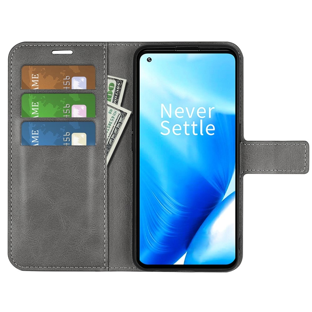 OnePlus Nord N20 Leather Wallet Grey