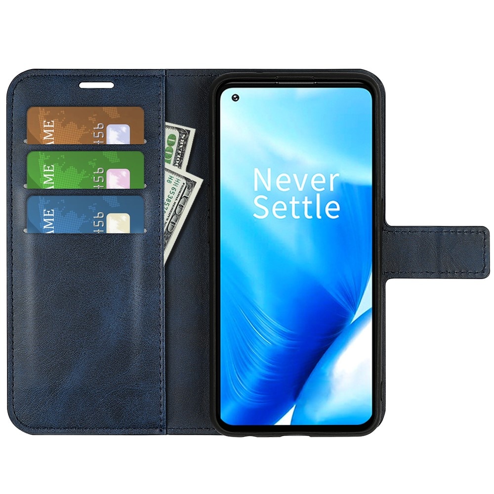 OnePlus Nord N20 Leather Wallet Blue
