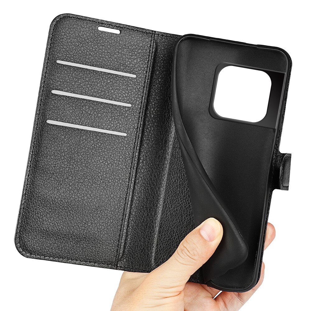 OnePlus 10 Pro Wallet Book Cover Black