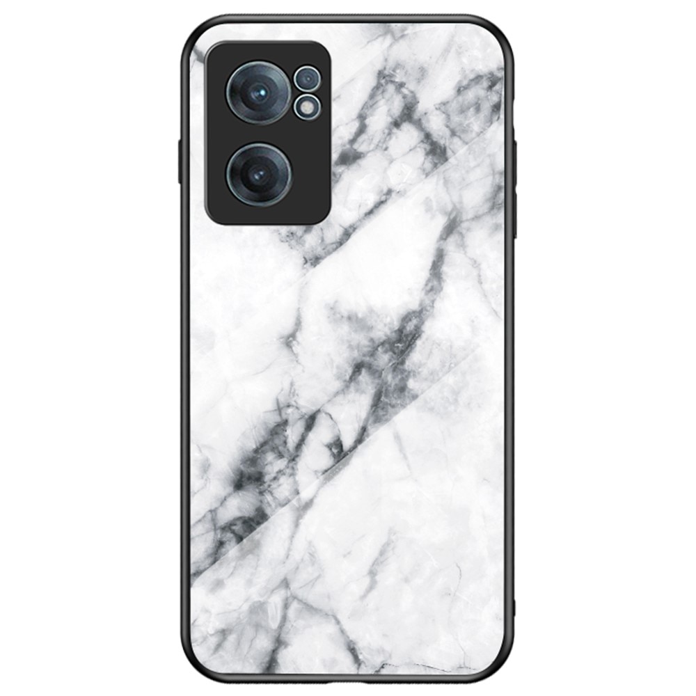 OnePlus Nord CE 2 5G Tempered Glass Case White Marble