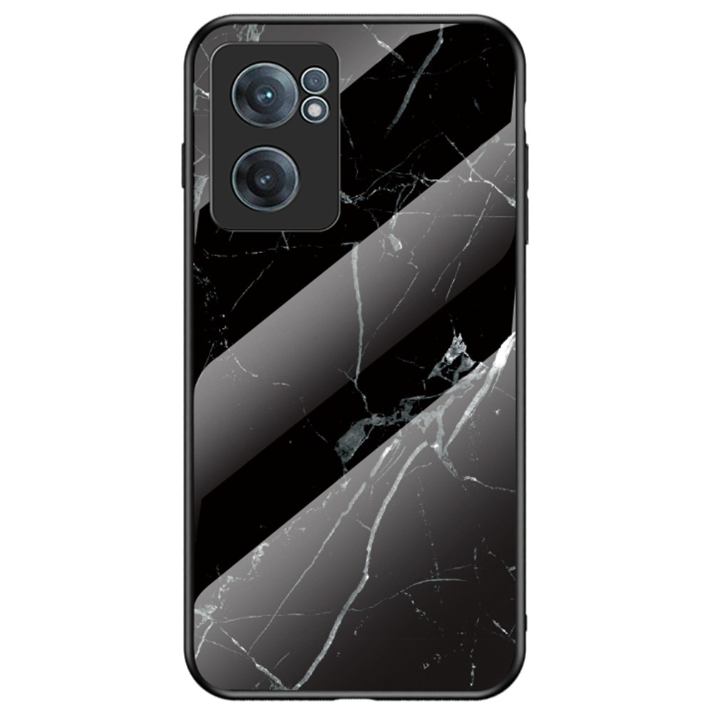 OnePlus Nord CE 2 5G Tempered Glass Case Black Marble