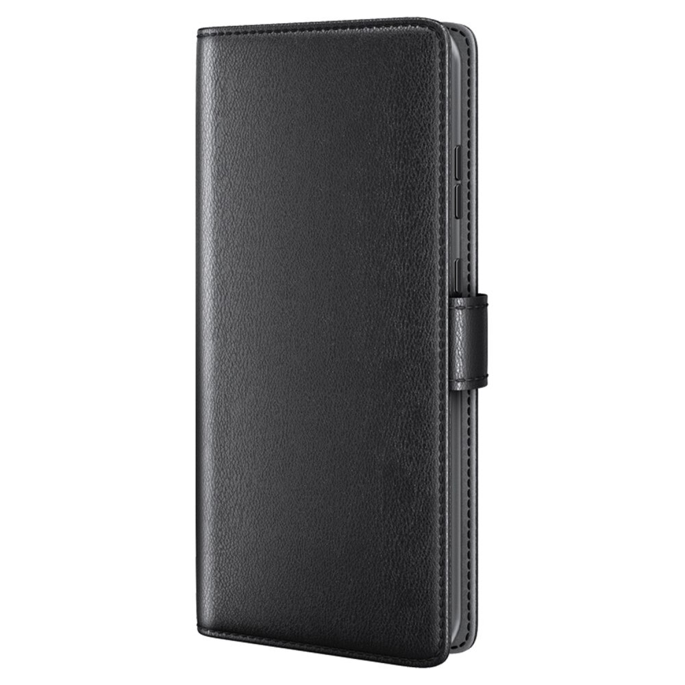 OnePlus Nord 2T 5G Genuine Leather Wallet Case Black