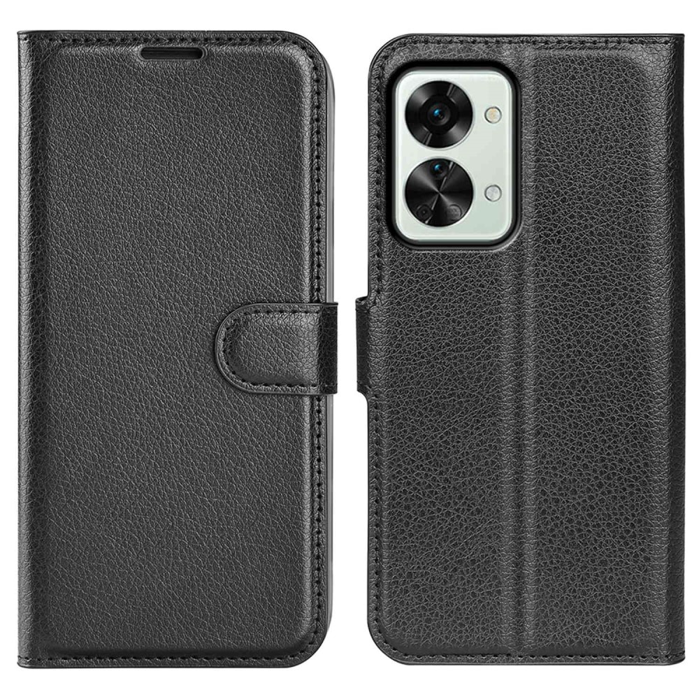 OnePlus Nord 2T 5G Wallet Book Cover Black