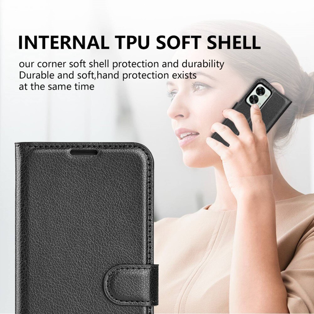  Oneplus Nord 2T 5G Wallet Book Cover Black